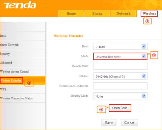 How to setup universal repeater mode for FH1202_Tenda-All For Better  NetWorking
